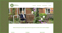 Desktop Screenshot of aldbournenursinghome.co.uk
